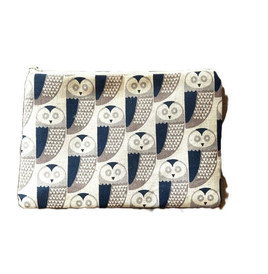 Owl Fabric Pouch: C