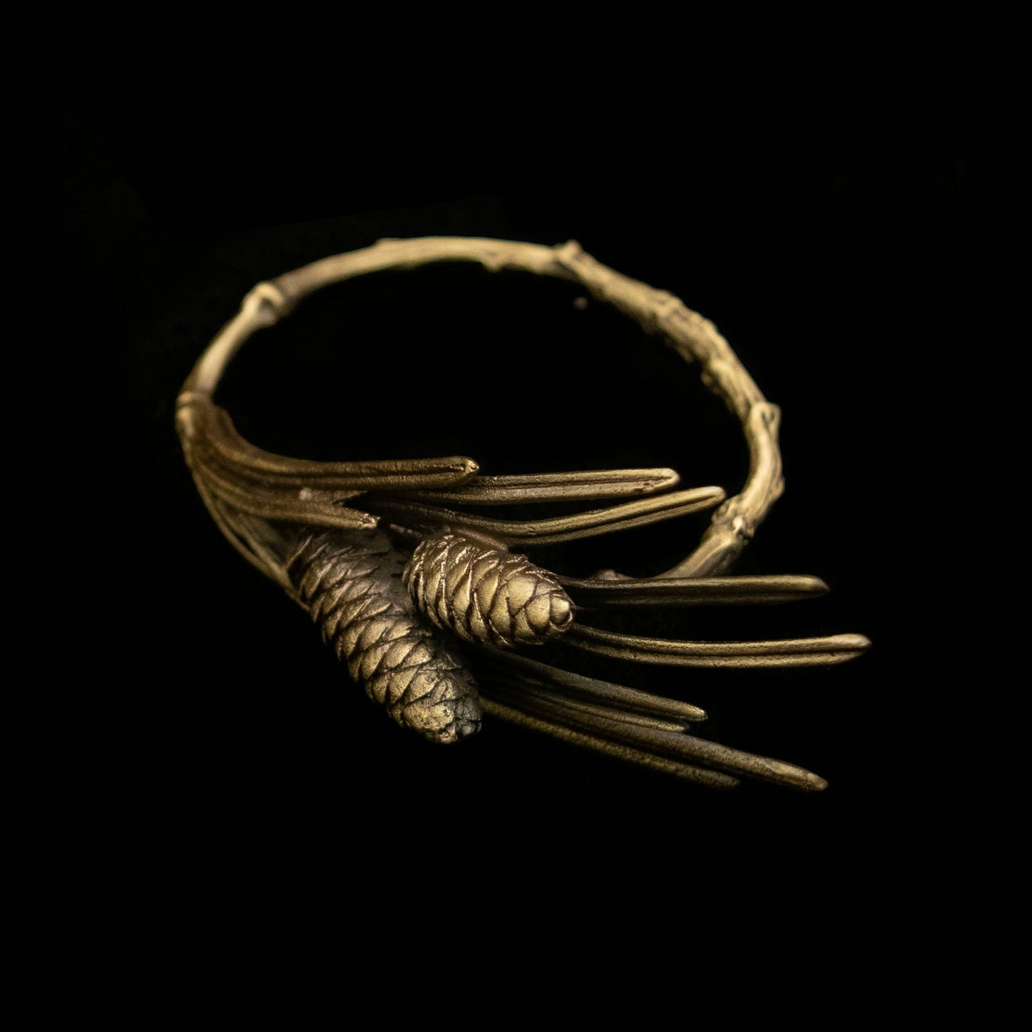 Pine Napkin Ring Set - Set of 4