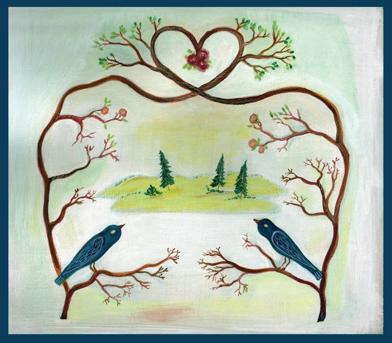 Greeting Card, Love, Marriage, Wedding, Branching Heart