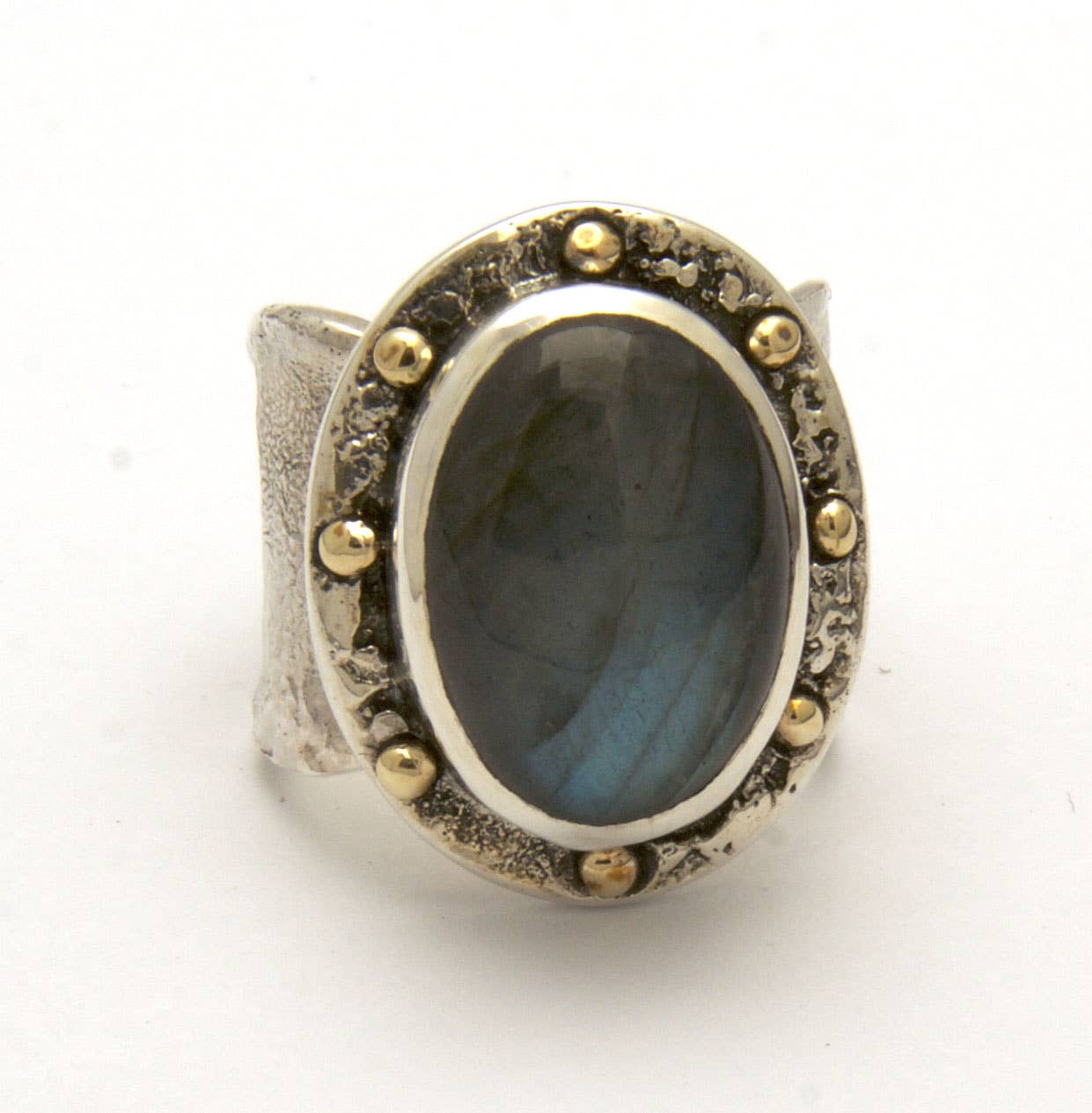 Reticulated ring series: Turquoise Size 6.5