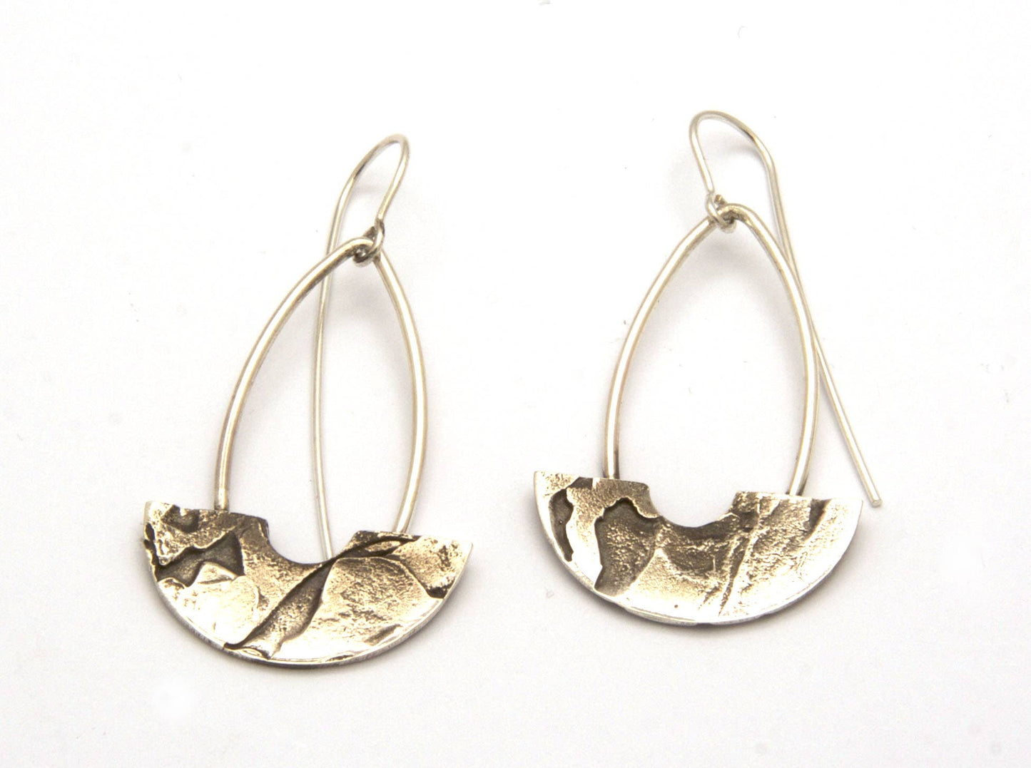 Fused Textured Earrings