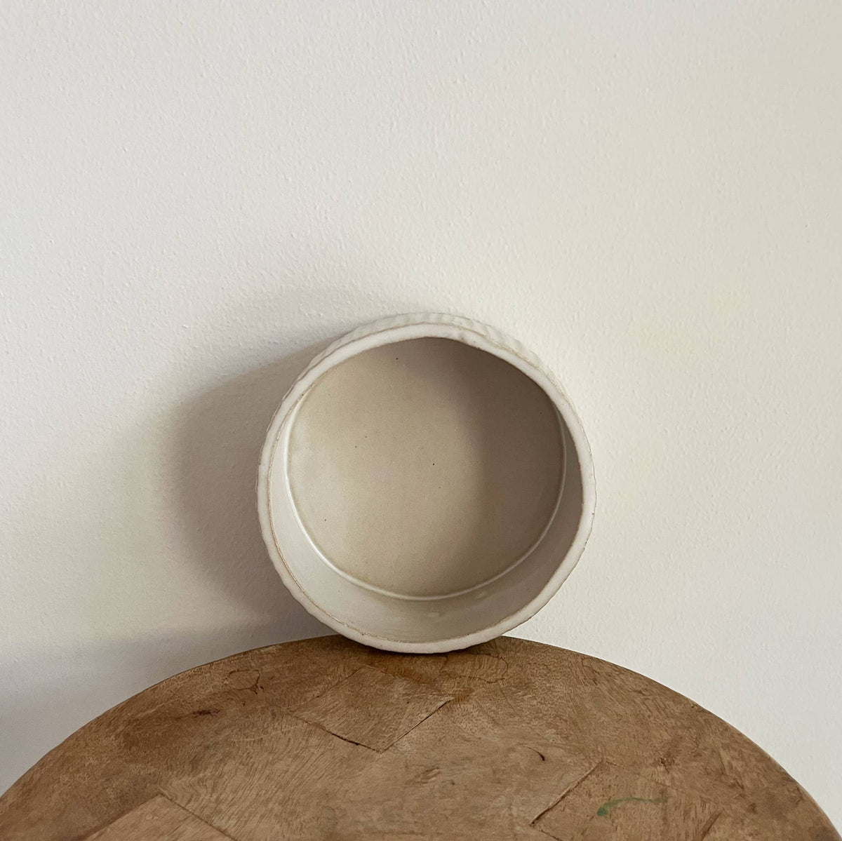 Ribbed Serving Bowl: Small