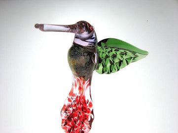 Hummingbird Suncatcher - Purple/Green