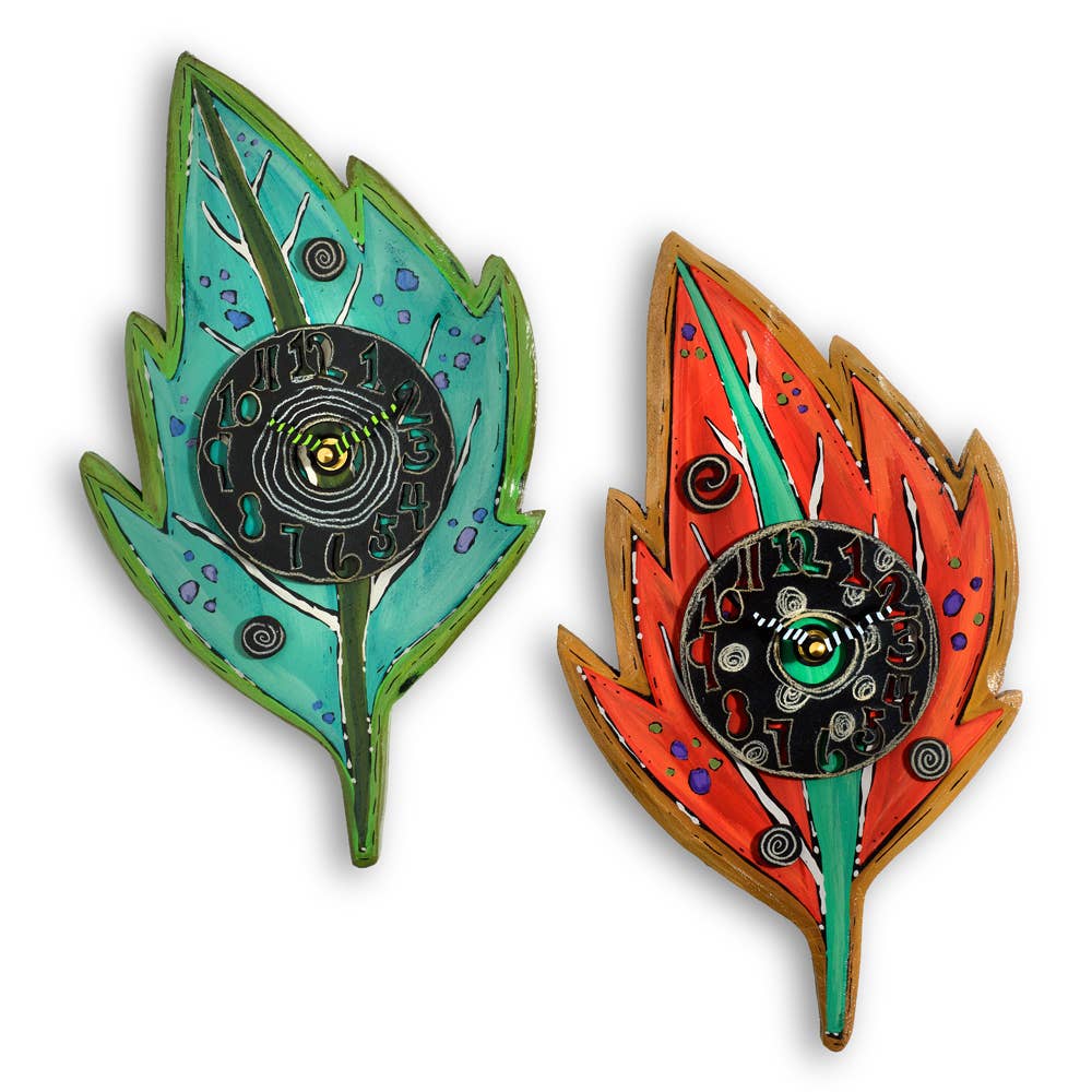 Leaf Clock: Summer & Fall