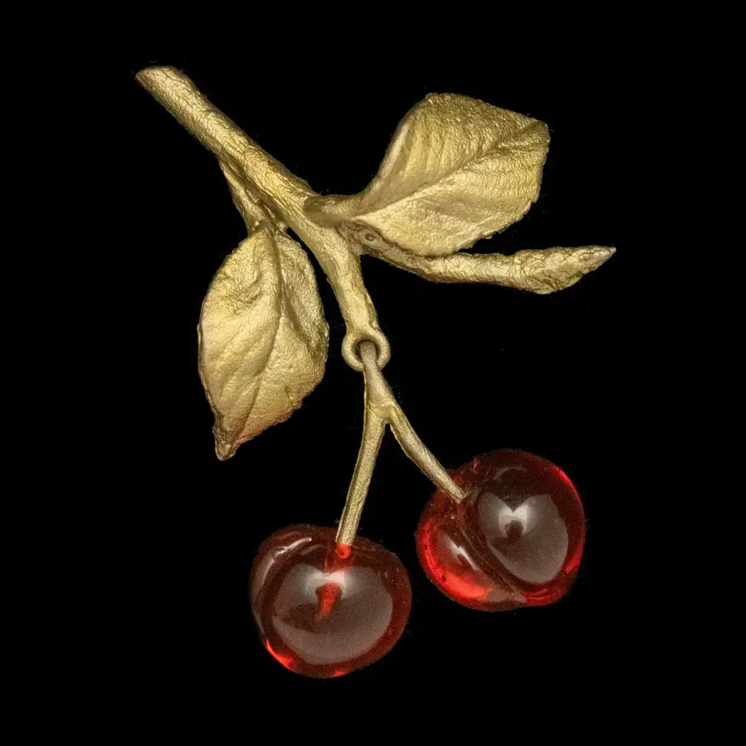 Morello Cherry Lapel Pin