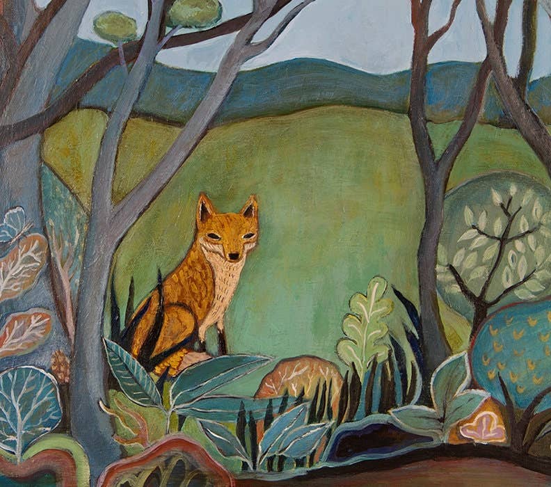 Edge of the Woods Greeting Card