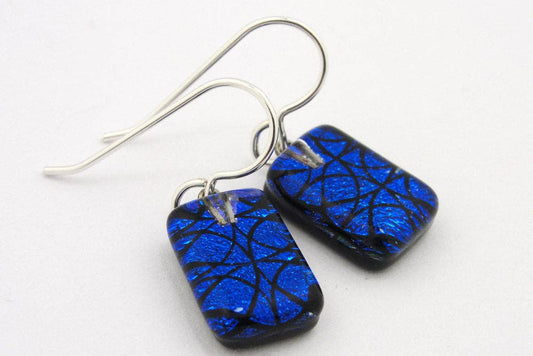 Axiom Blue Drop Earrings