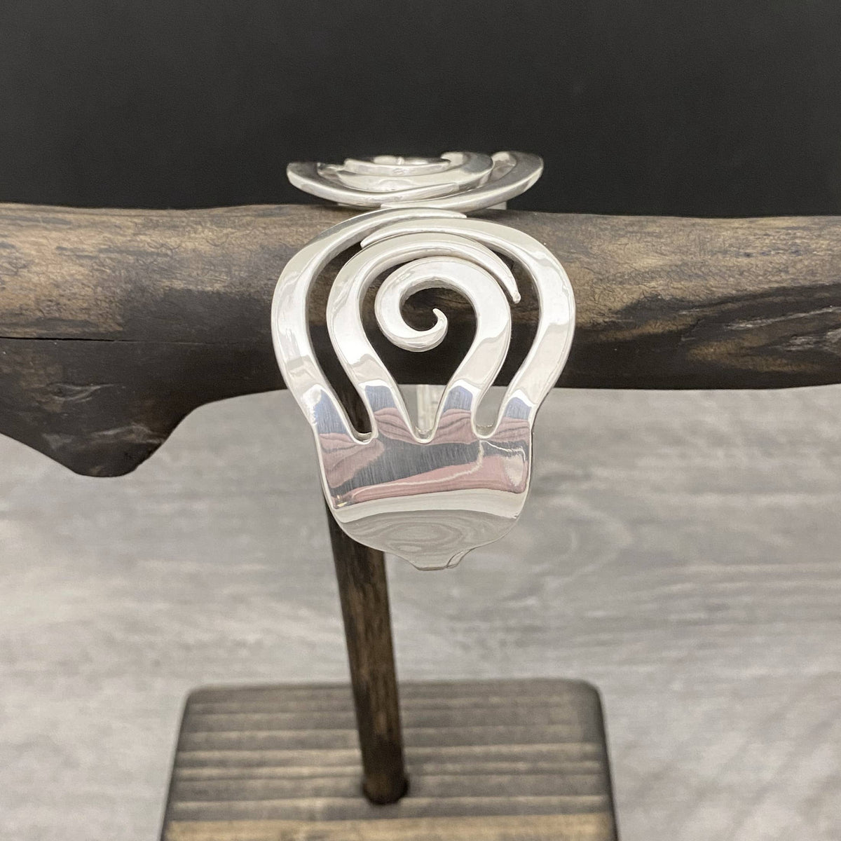Double Fork Bracelet - Spiral #2