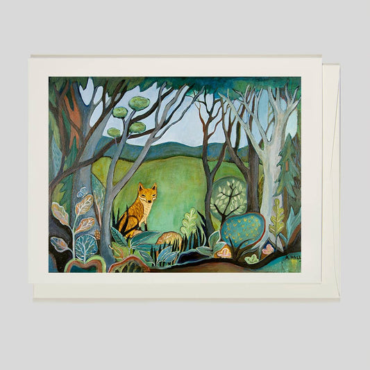 Edge of the Woods Greeting Card