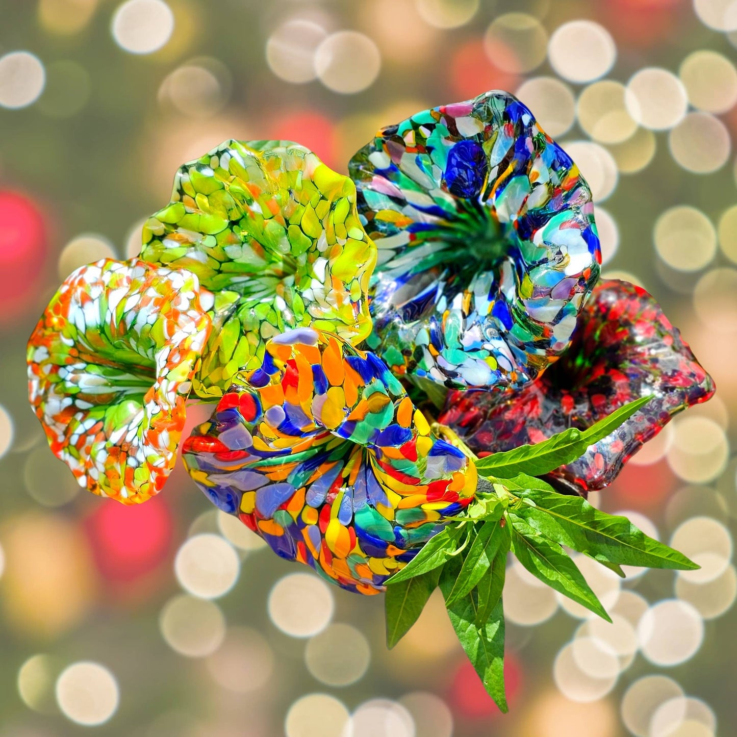 Handmade Glass Flowers