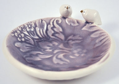 Bird Trinket Bowl - Purple