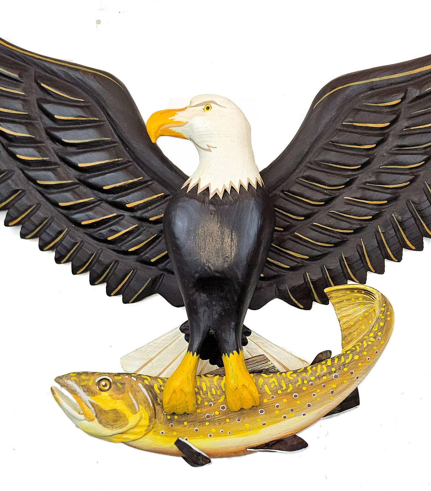 Flying Eagle with Fish: Cutthroat Trout