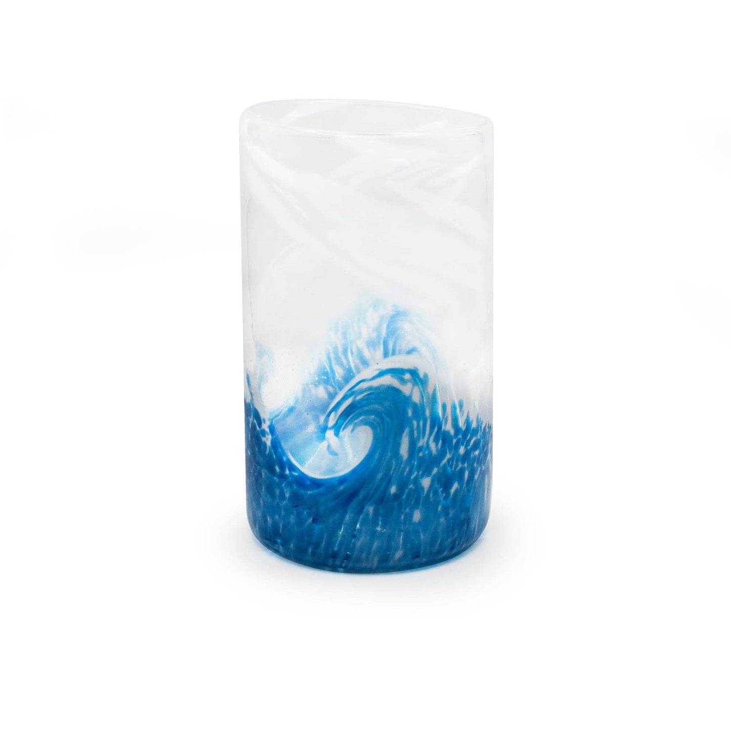 Wave Tumblers: Sunset / Aquamarine