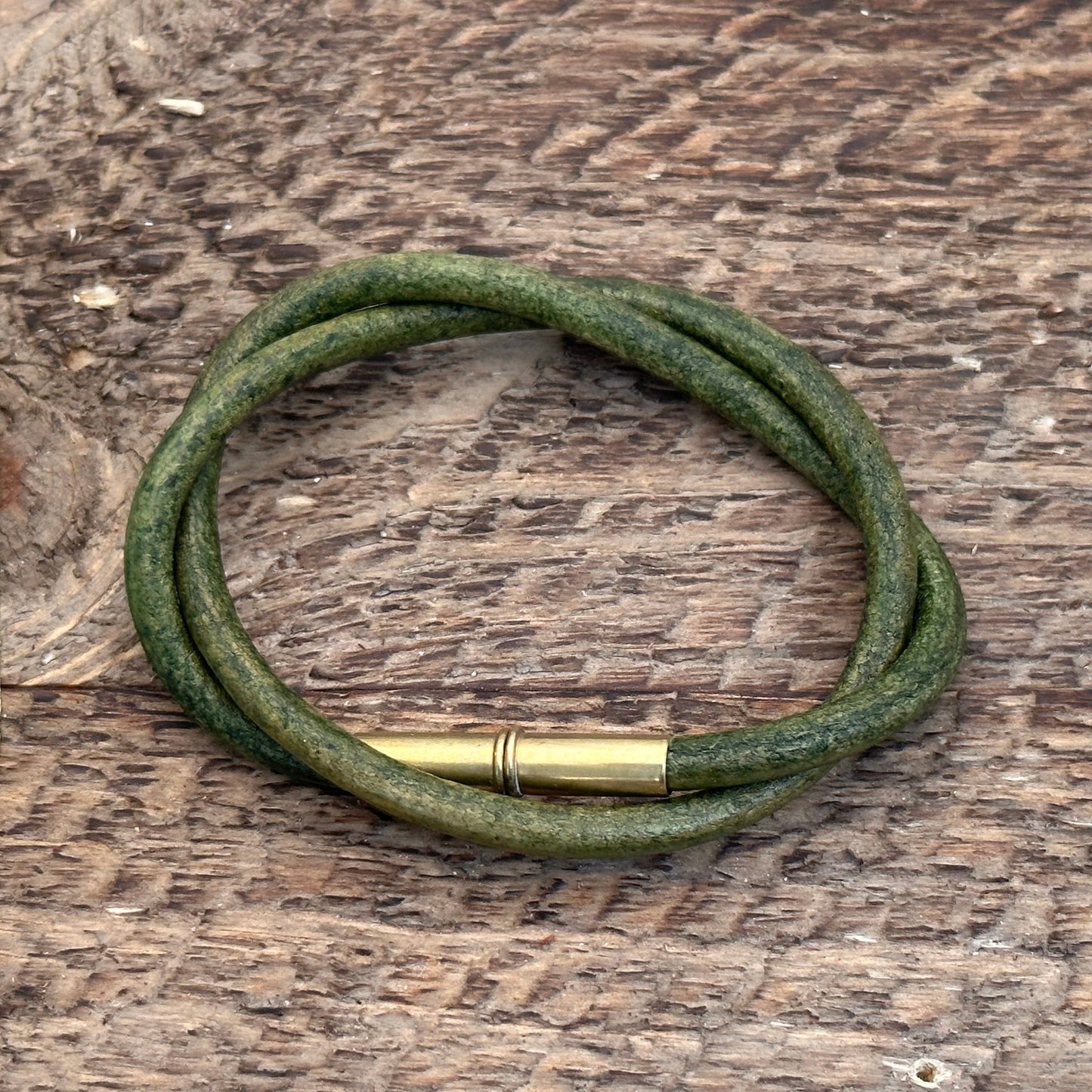 Flint Bracelet: Green (Medium & Large)