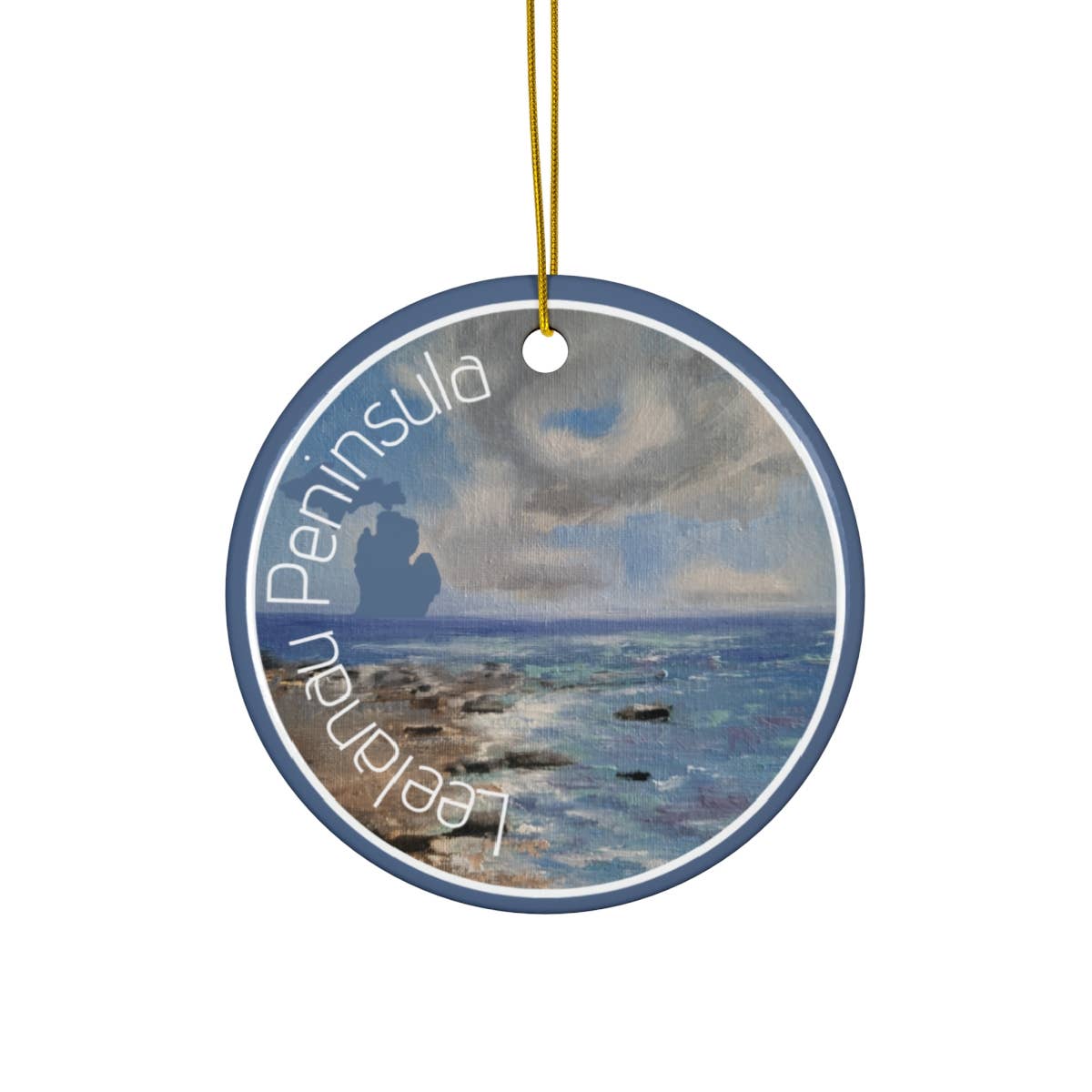 "Azure Sky" Ornament