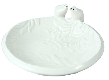 Bird Trinket Bowl - White