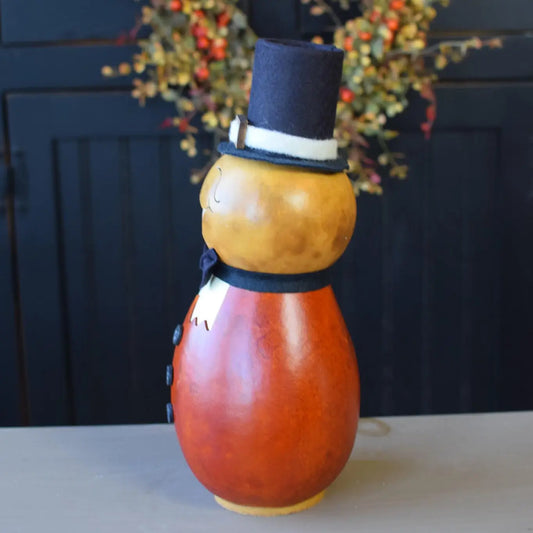 Thanksgiving Gourd - Pilgrim Man