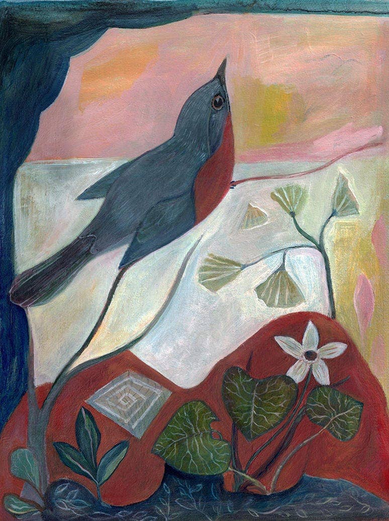 Hope Bird Greeting Card