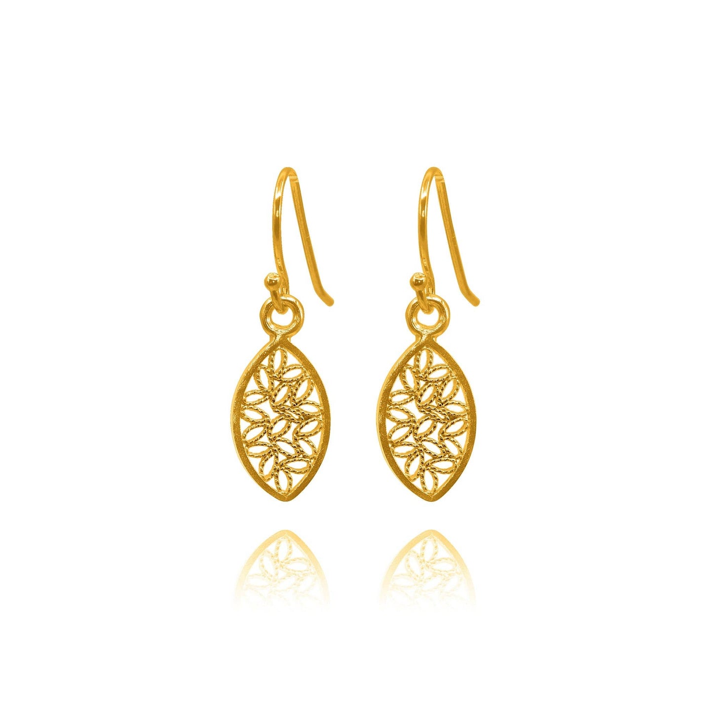 JOSEPHINE GOLD SMALL EARRINGS FILIGREE