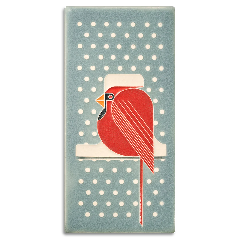 Cool Cardinal Tile - 4x8