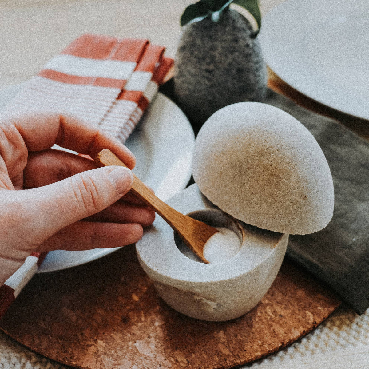 Stone Salt Cellar