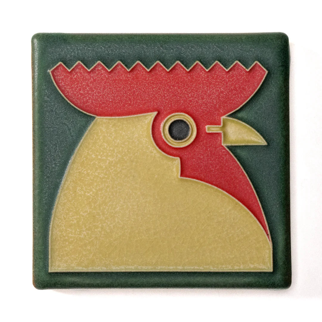 Rooster Tile - 4x4
