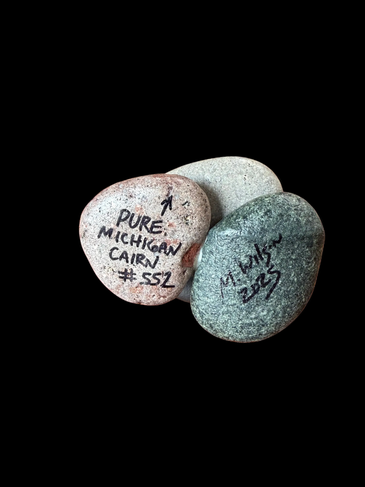 Pure Michigan Stone Cairn