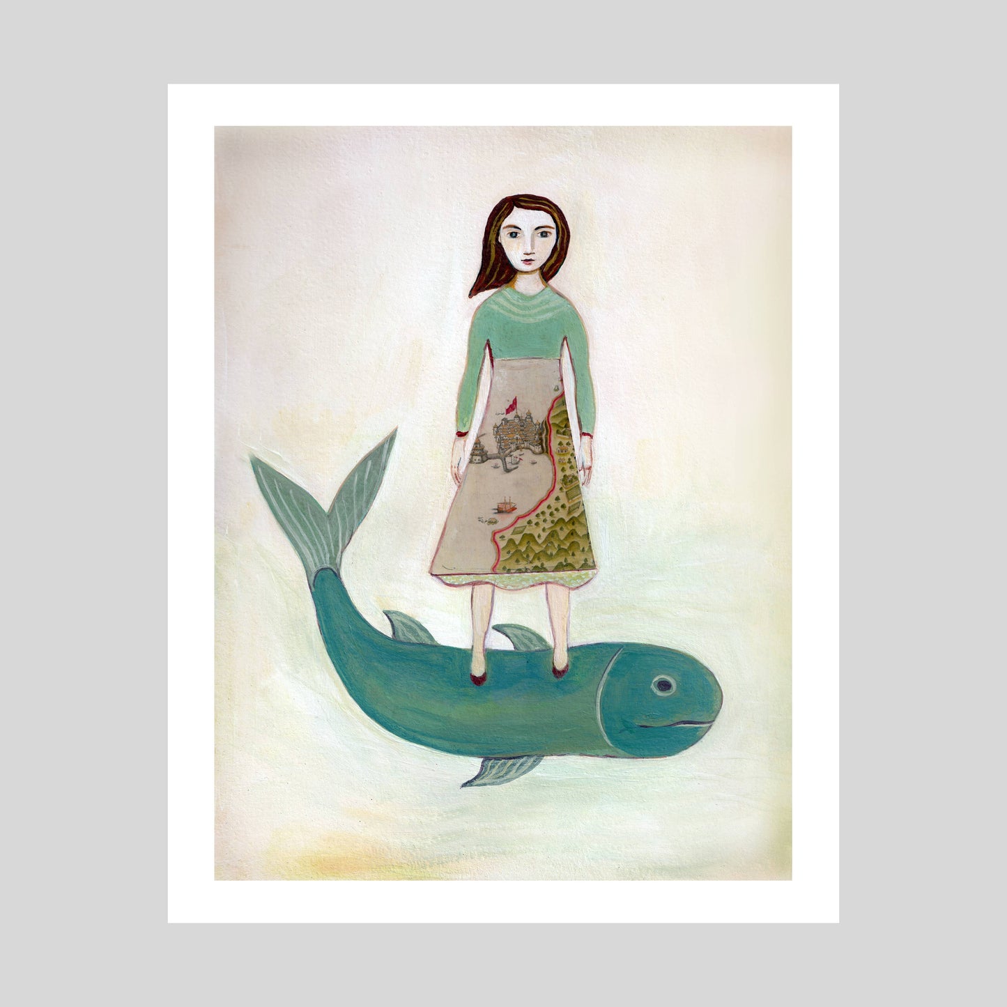 Carried Away Art Print