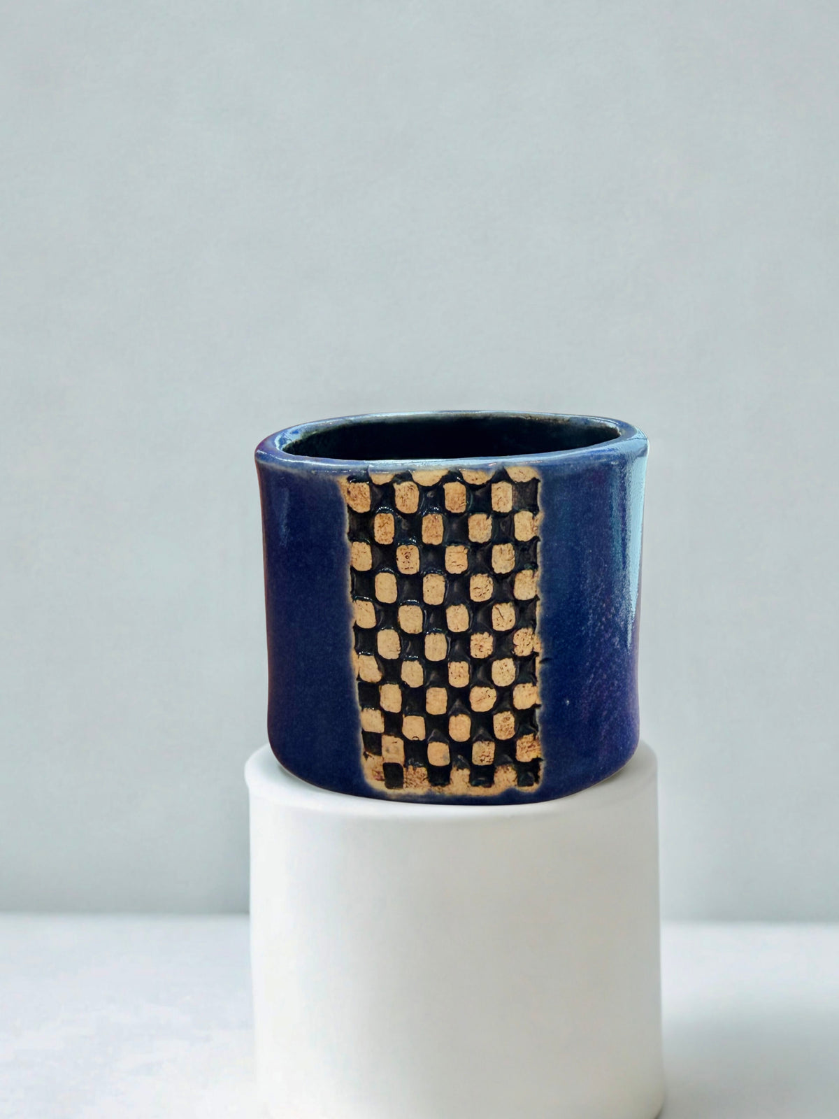 Toothpick Holder - Blue