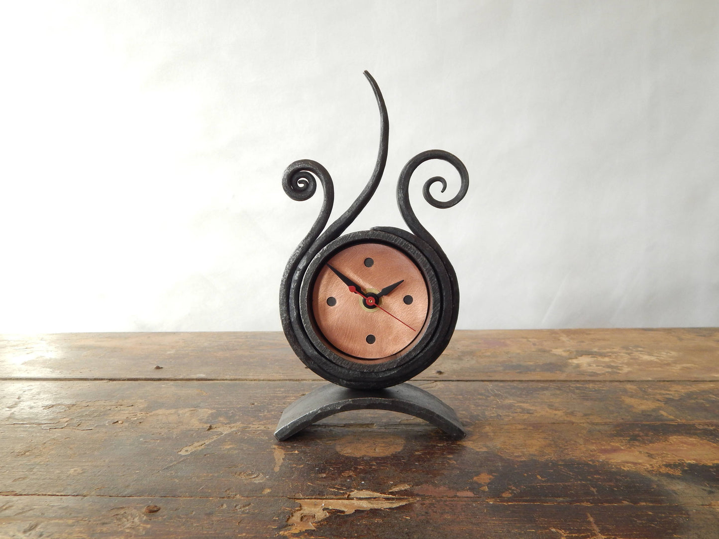 Forged Desk Clock
