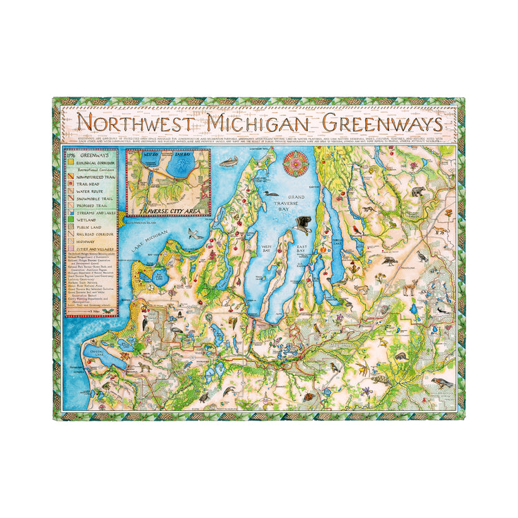 Northwest Greenways Map
