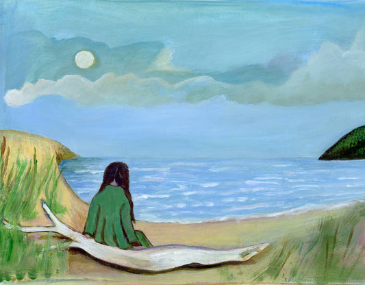 Art Print, The Beach, Nature, Wall Decor, The Beach