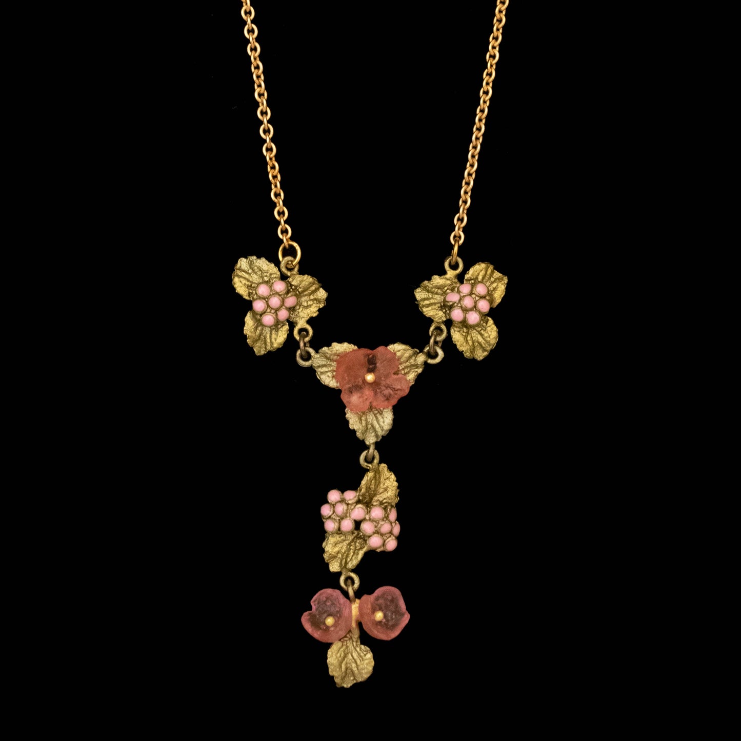 Lantana "Y" Necklace - 16" Adj.