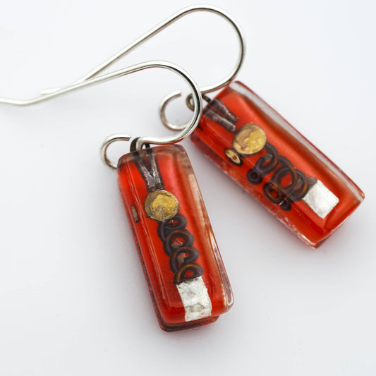 Jacques Small Bar Earrings