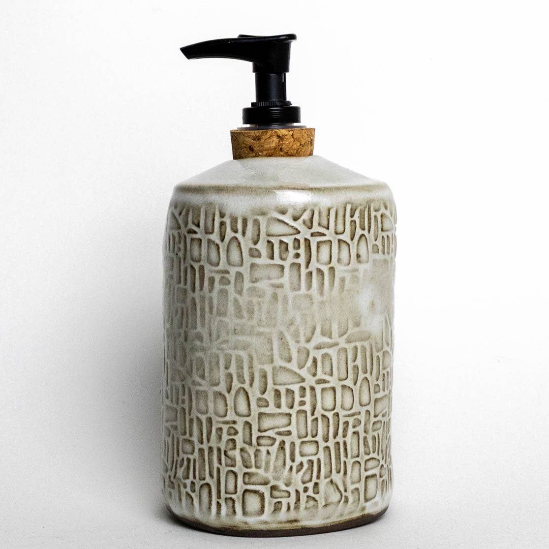 Black Squirrel Handmade Lotion / Soap Dispenser, in Ohio