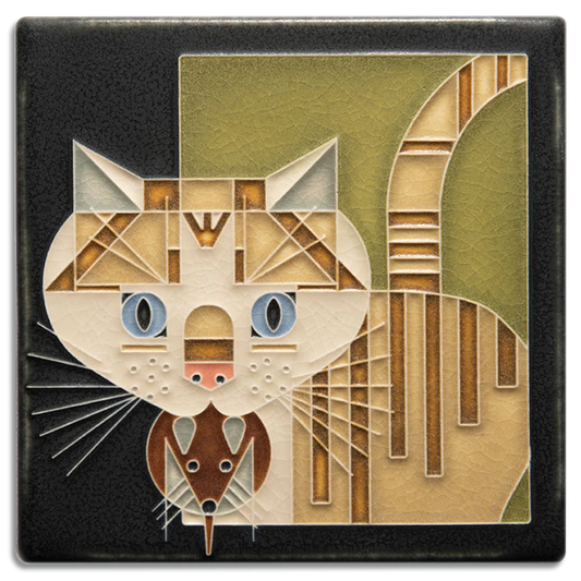 Barn Kitty Tile - 6x6