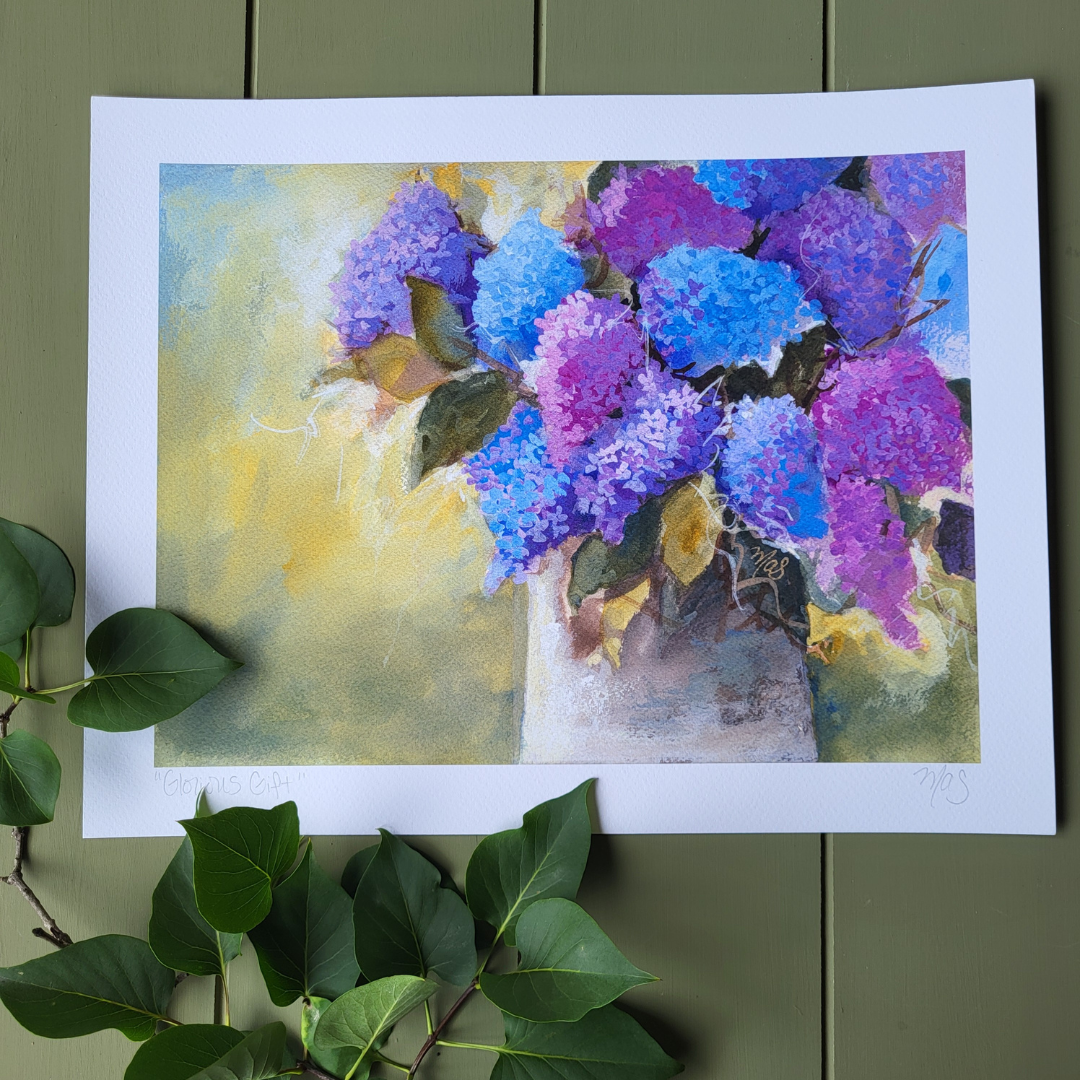 Lilac Art Print "Glorious Gift": 11x14