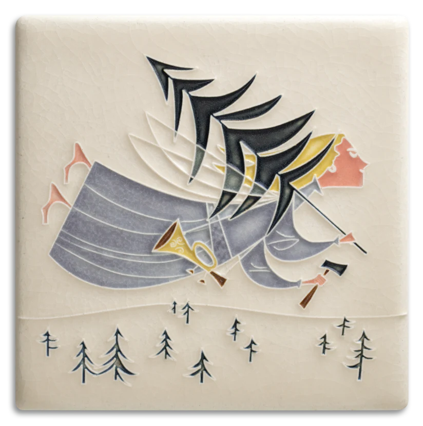 Christmas Spirit Tile - 6x6
