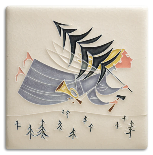 Christmas Spirit Tile - 6x6