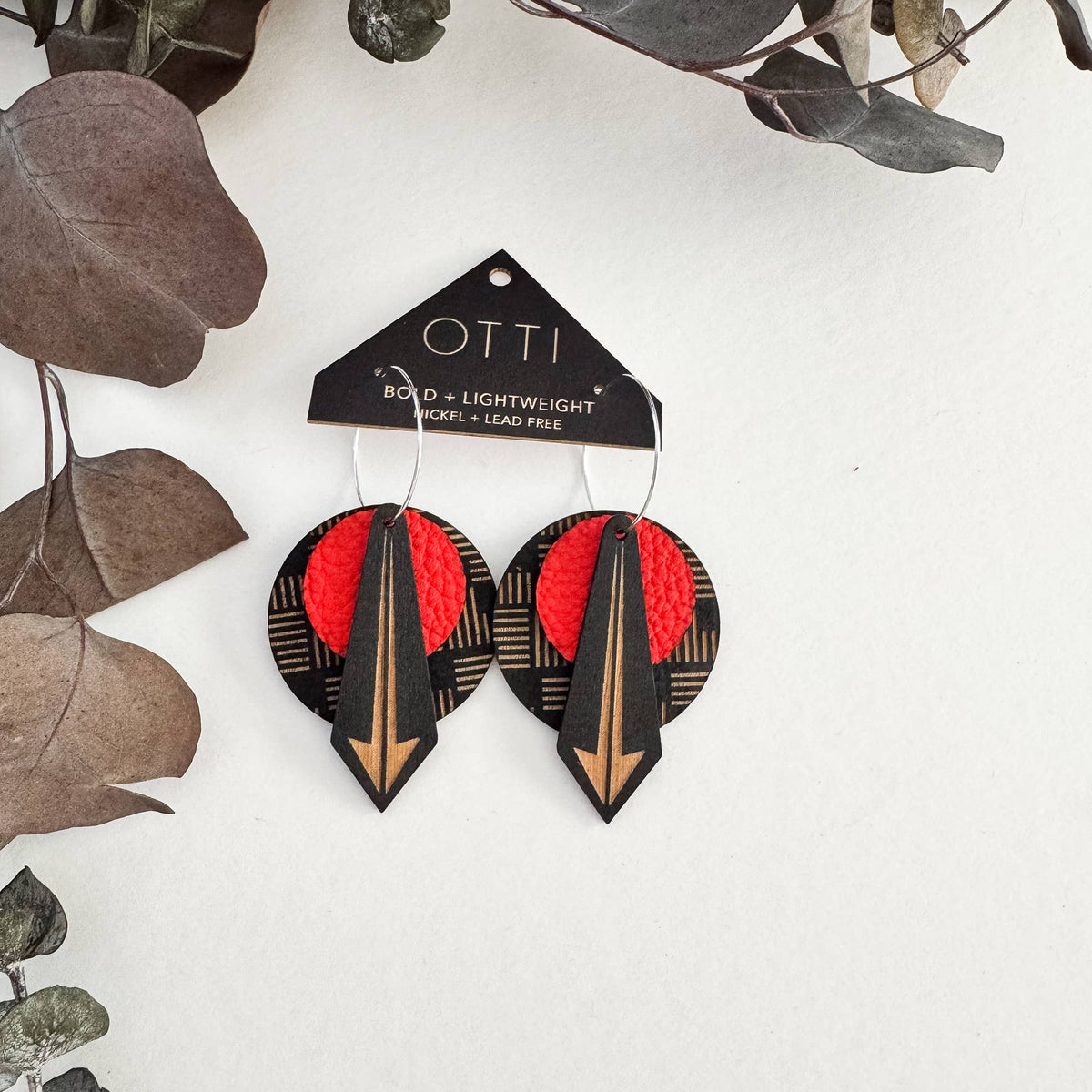 Architectural Leather+Birch Limited Spring: PAPRIKA: Wright Paprika / Basic Silver