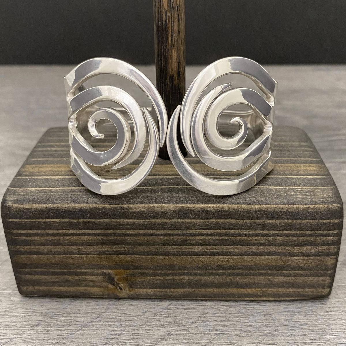Double Fork Bracelet - Spiral #2