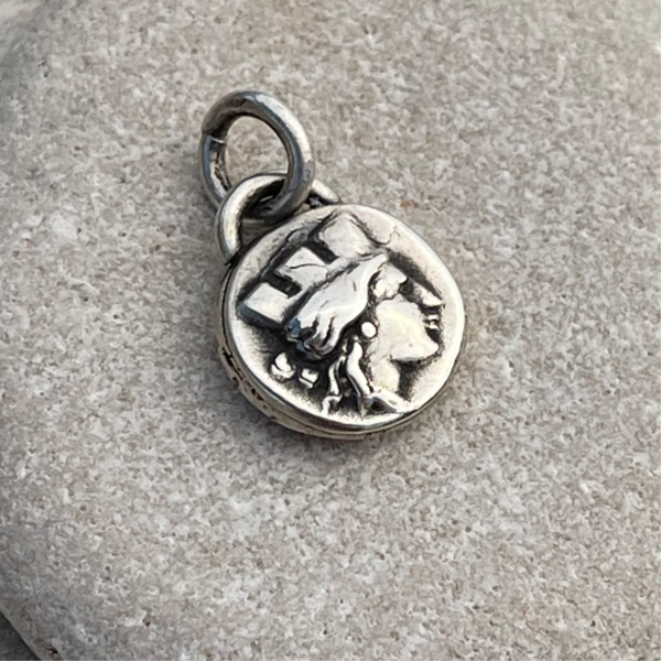 The Queen Sterling Silver Charm
