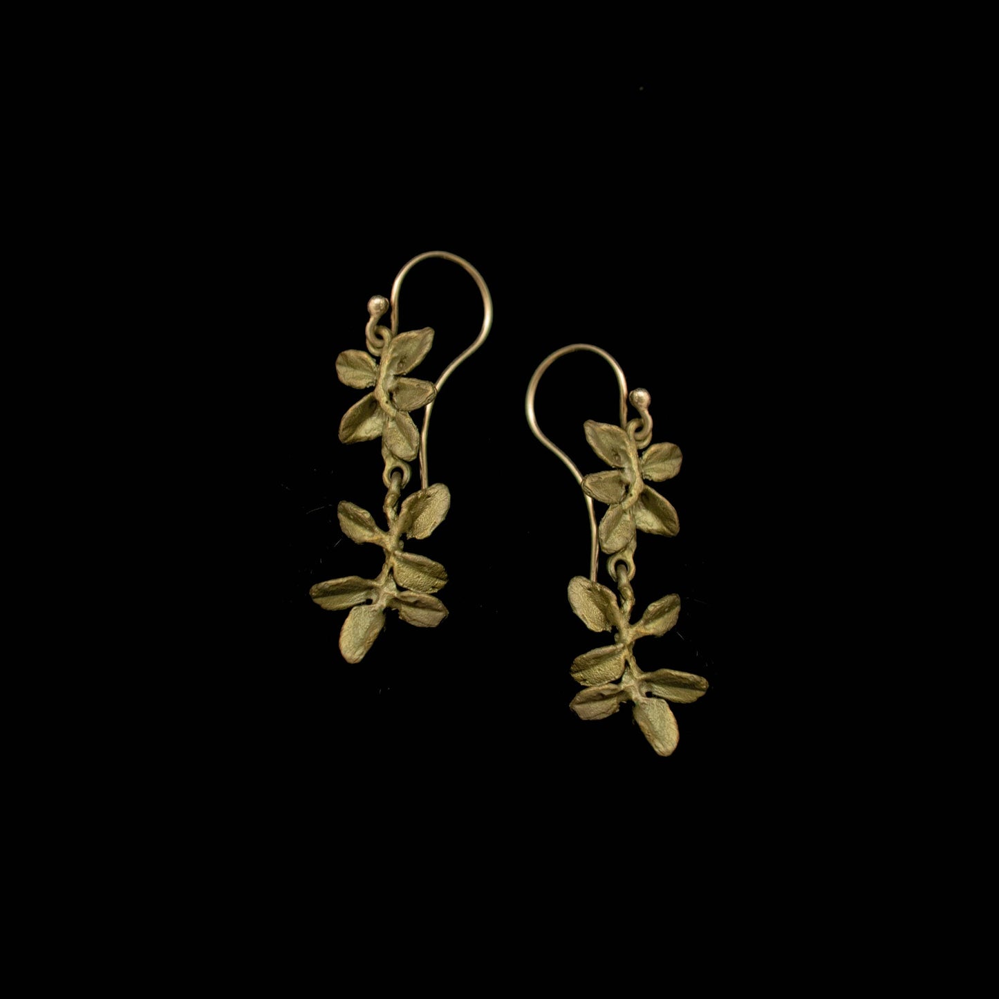 Petite Herb Thyme Wire Earrings
