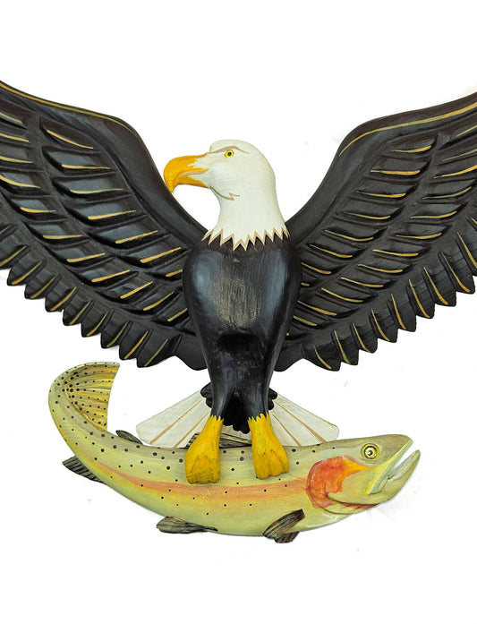 Flying Eagle with Fish: Cutthroat Trout