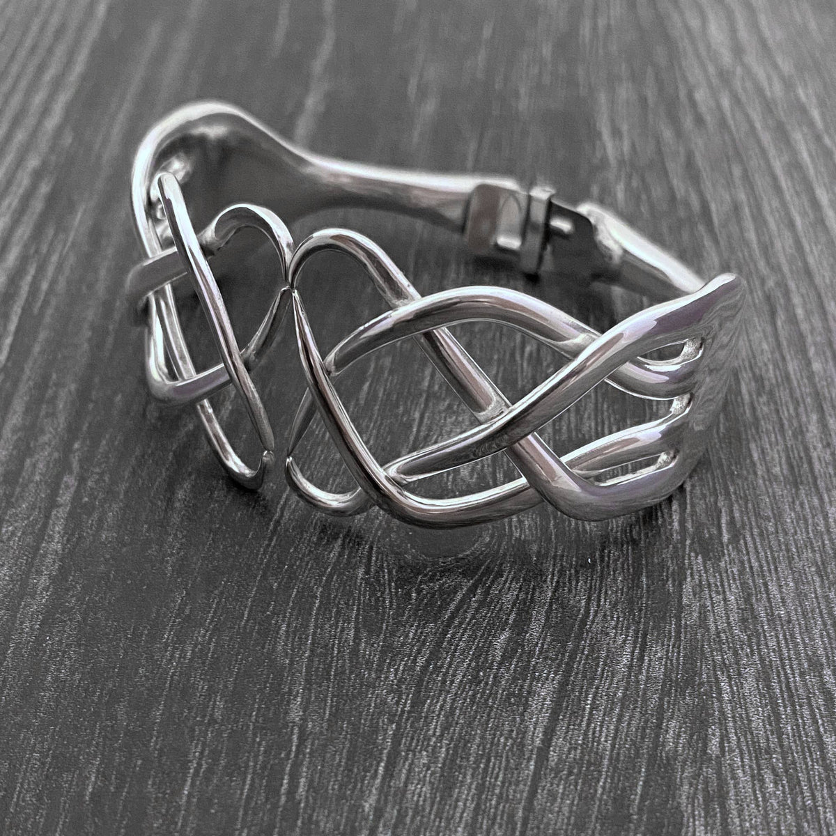 Double Celtic Knot Fork Bracelet