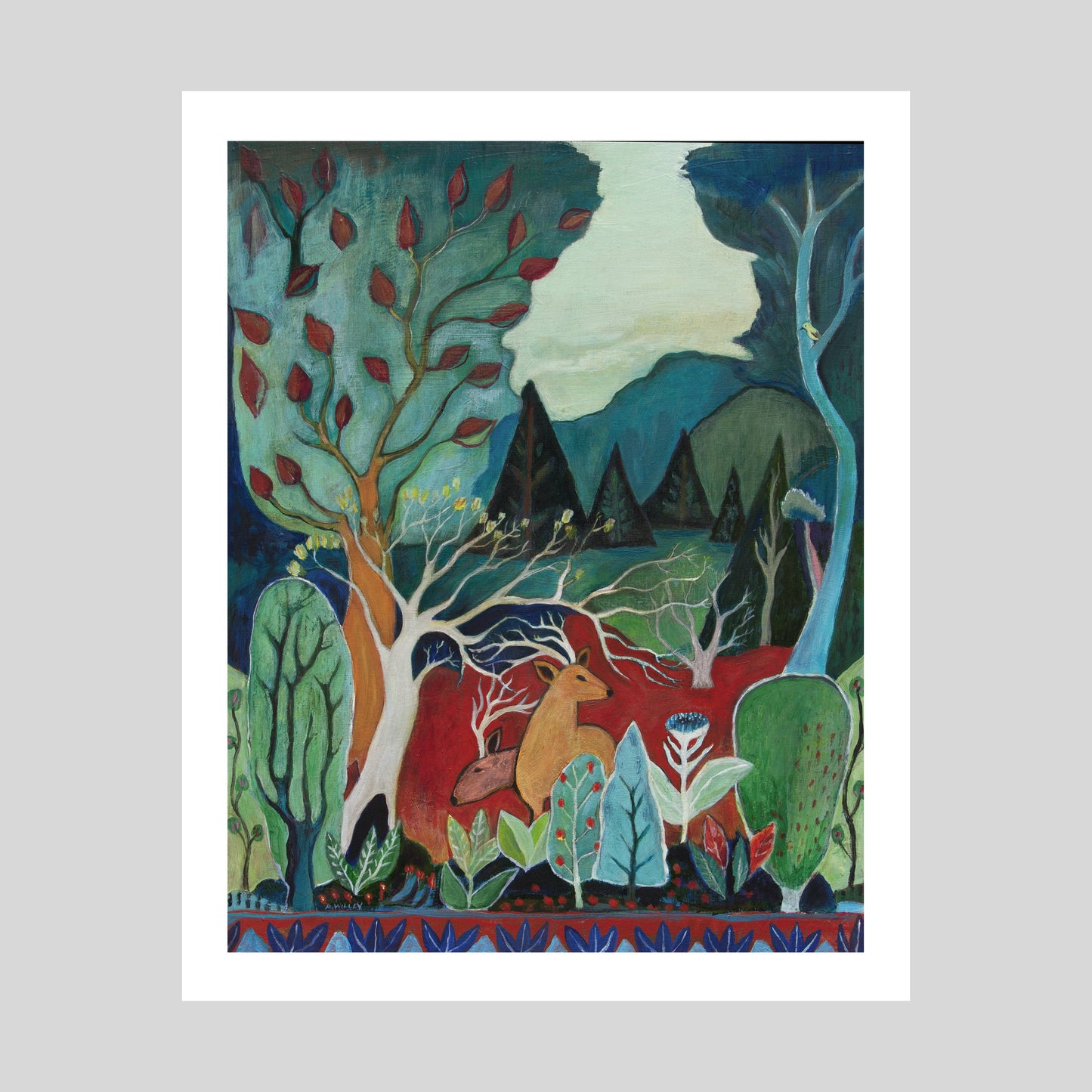Branches Art Print