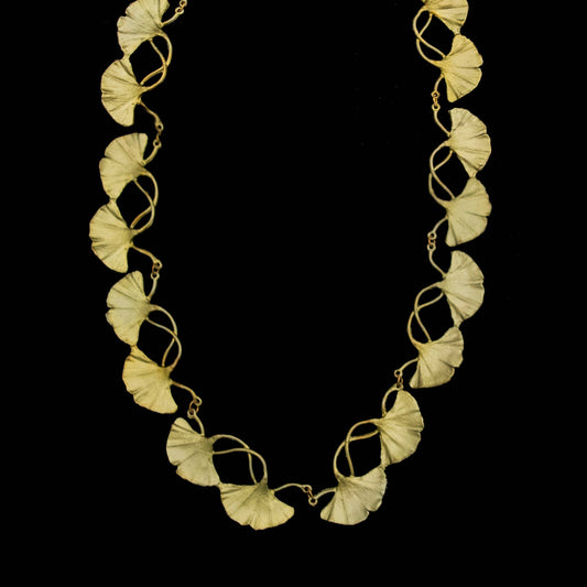 Ginkgo Necklace - 16" Adj.