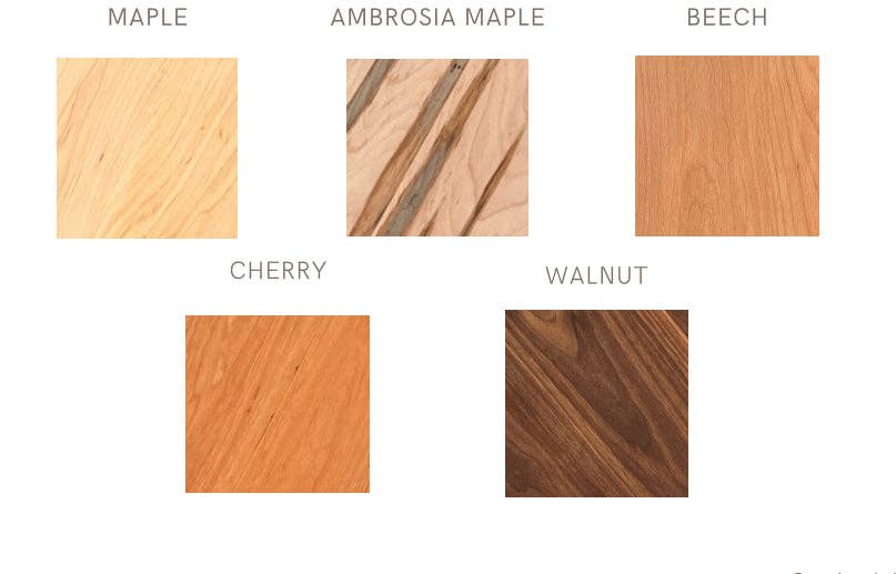 Charcuterie Board - Modern Round : Standard / Cherry