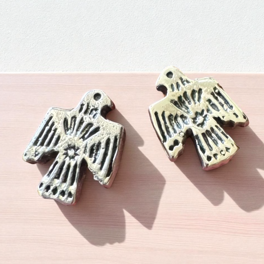 Sterling Thunderbird Stud Earrings