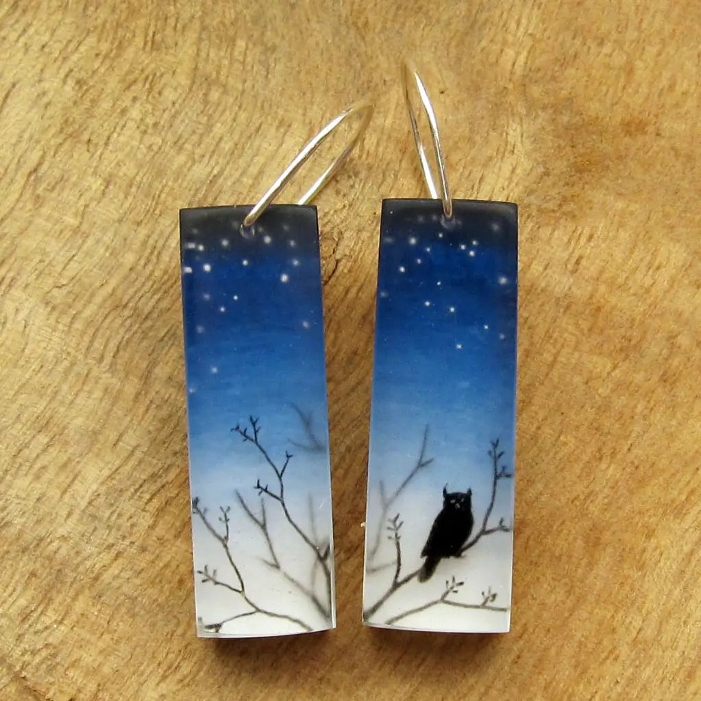 Owl Earrings